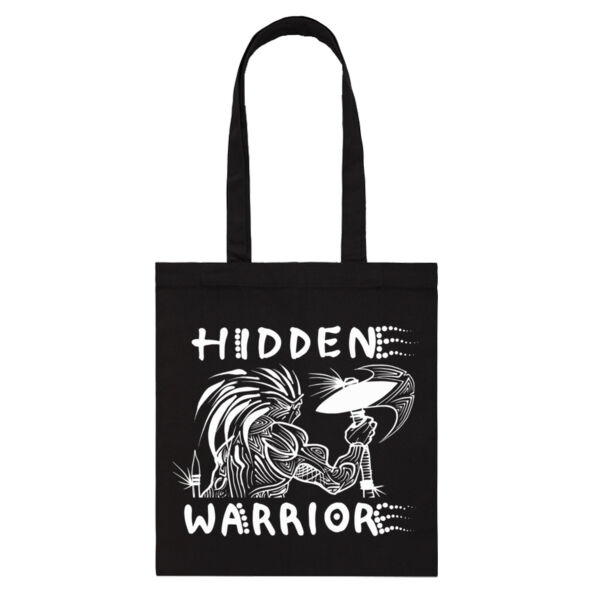 Hidden Warrior Tote Bag Thumbnail